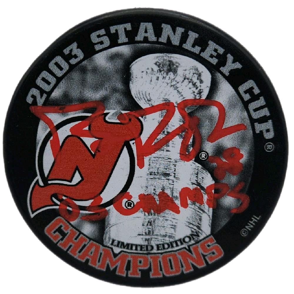Autographed Hockey Pucks