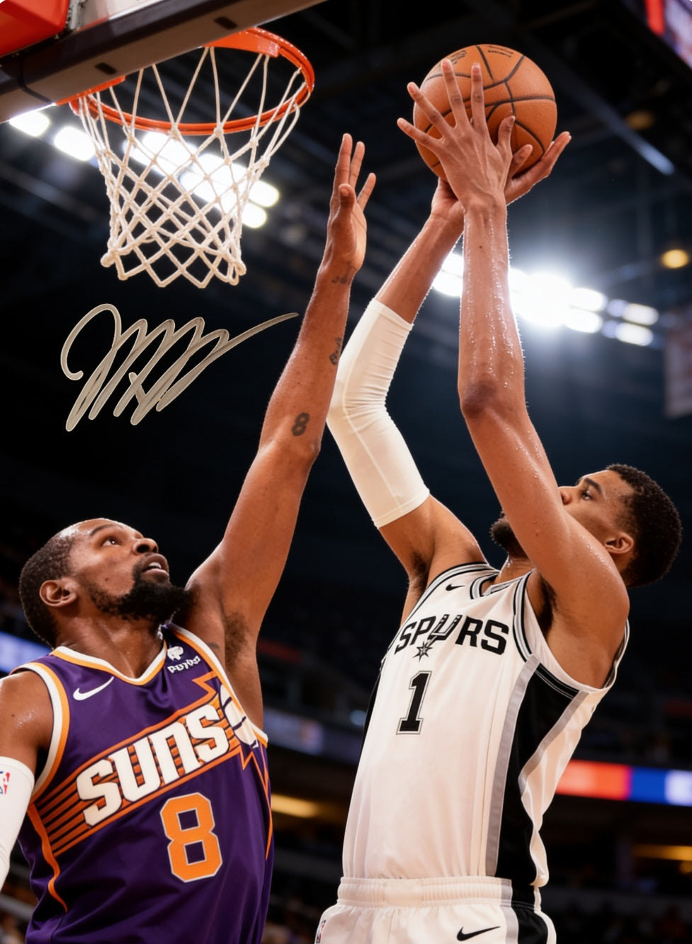 Autographed Basketball Photos