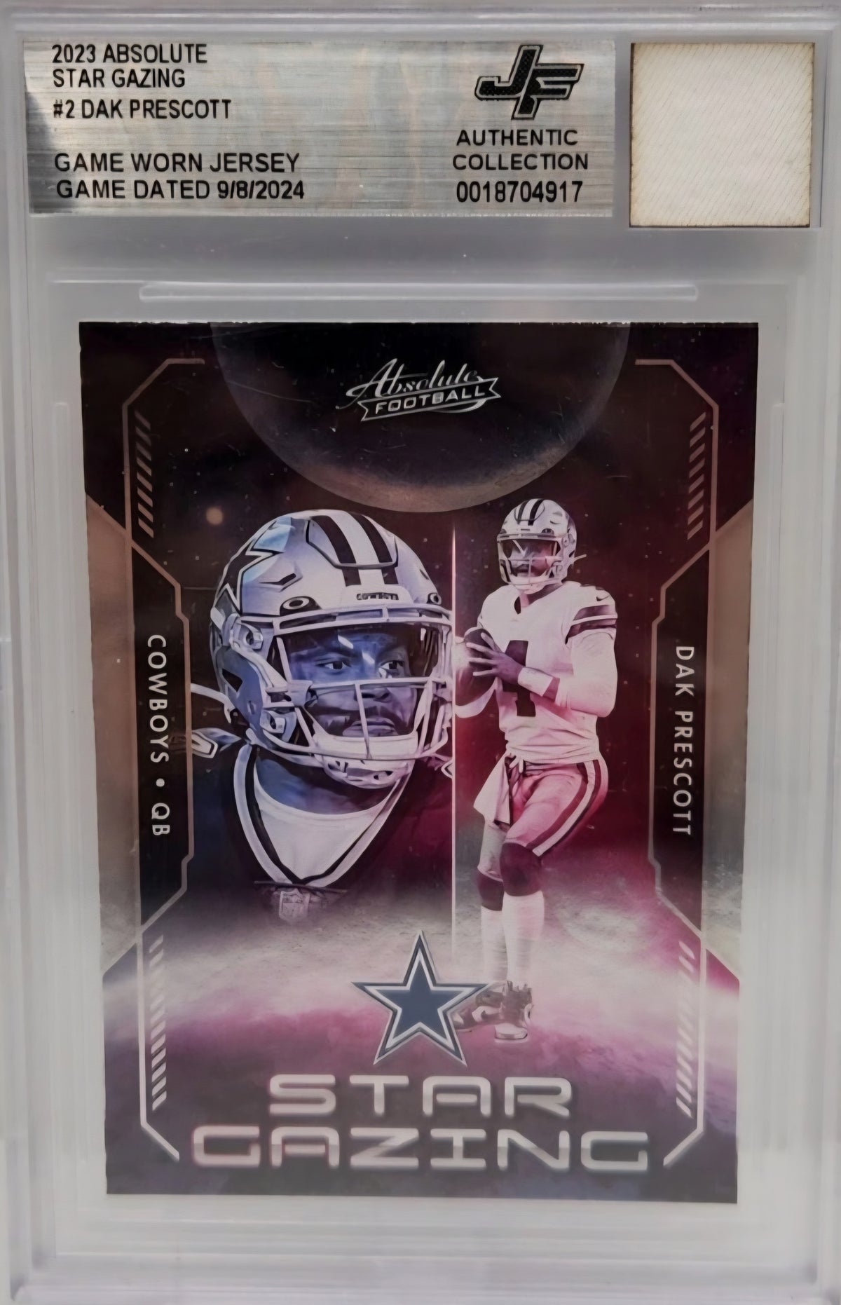 Football Relic Patch & Swatch Trading Cards