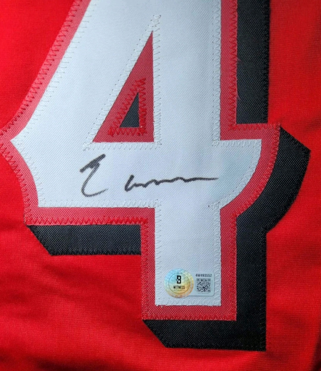 Elly De La Cruz Cincinnati Reds Autographed Custom Stitched Red Jersey - Beckett