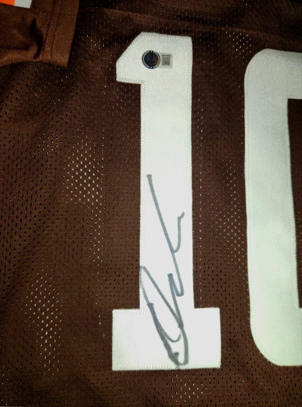 Quinshon Judkins Autographed Cleveland Browns Pro Style Fully Stitched Custom Jersey (JSA Certified)