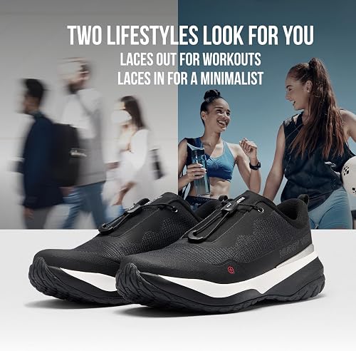 MUDDY VIBE Unisex S-16 Slip On Sneakers Breathable Anti-Slip Outdoor Hiking Lightweight Walking Shoes - Size US W 11.5 / M 10