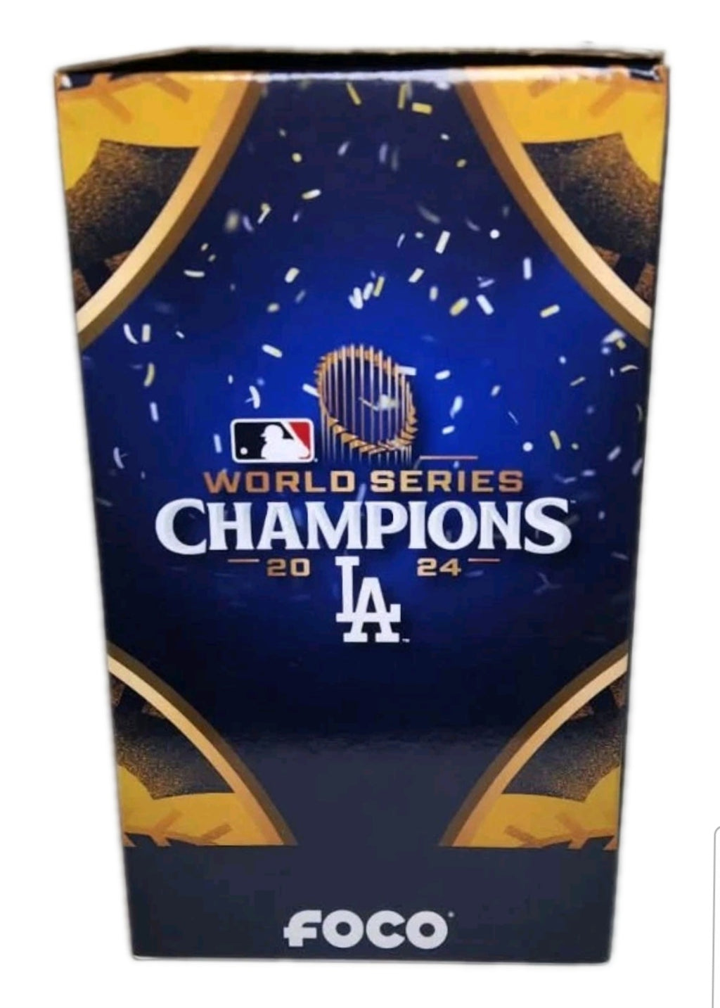 Yoshinobu Yamamoto Los Angeles Dodgers FOCO 2024 World Series Champions 8" Fanatics Exclusive Player In Trophy Bobblehead Champions" Legends of the Diamond" Limited Edition Bobblehead