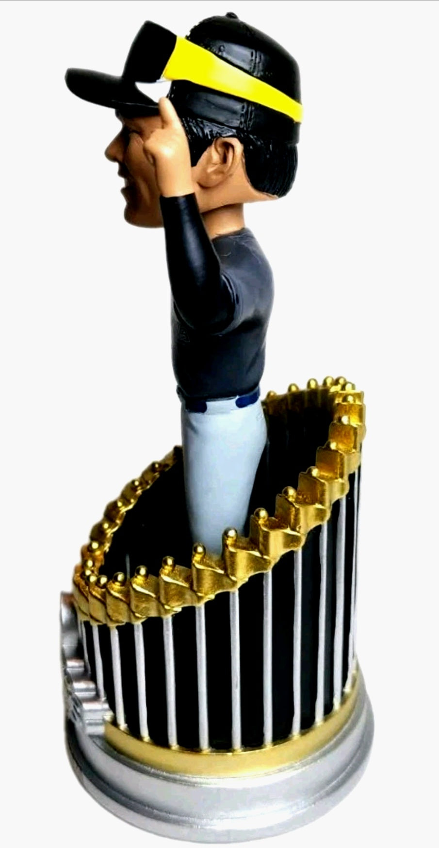 Yoshinobu Yamamoto Los Angeles Dodgers FOCO 2024 World Series Champions 8" Fanatics Exclusive Player In Trophy Bobblehead Champions" Legends of the Diamond" Limited Edition Bobblehead