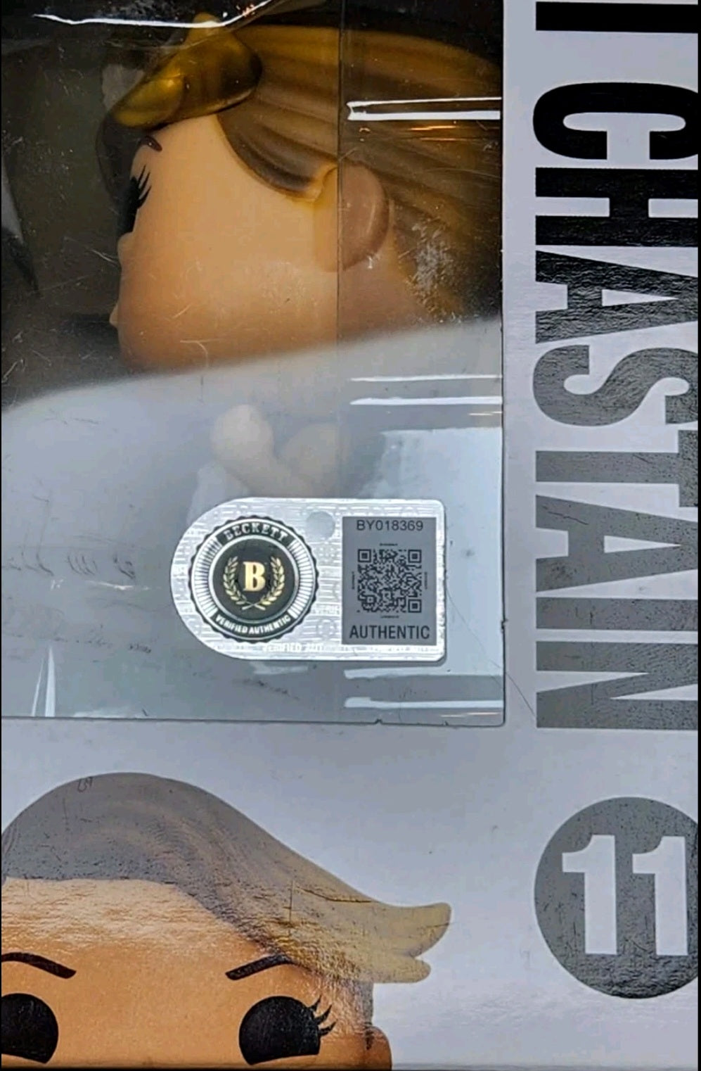Brandi Chastain 1 of 1 Autographed/ Inscribed "6 USA" #11 Funko Pop Vinyl Figure - Beckett