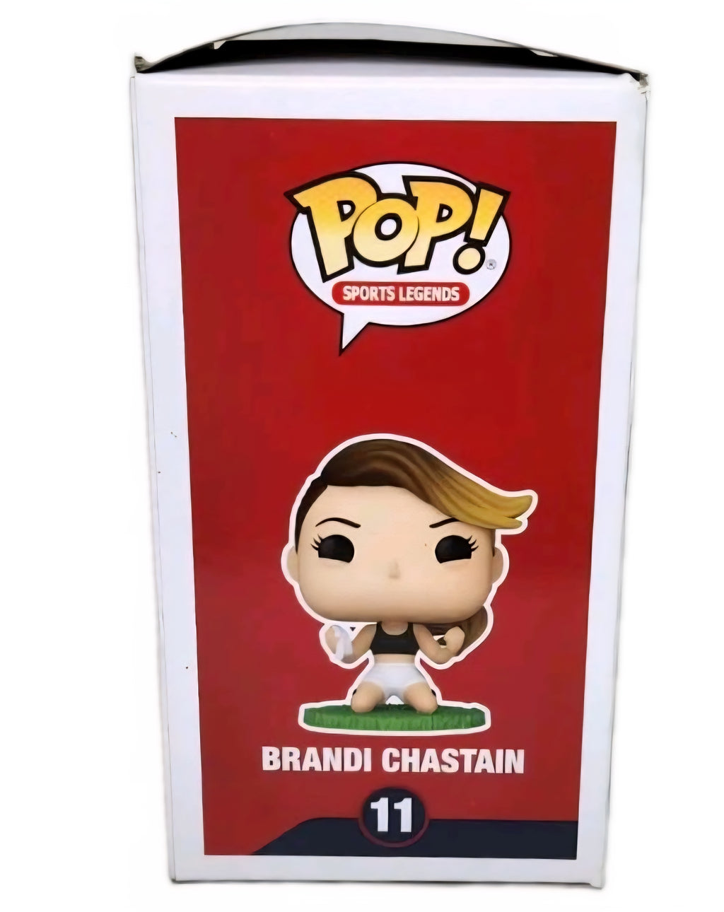 Brandi Chastain 1 of 1 Autographed/ Inscribed "6 USA" #11 Funko Pop Vinyl Figure - Beckett
