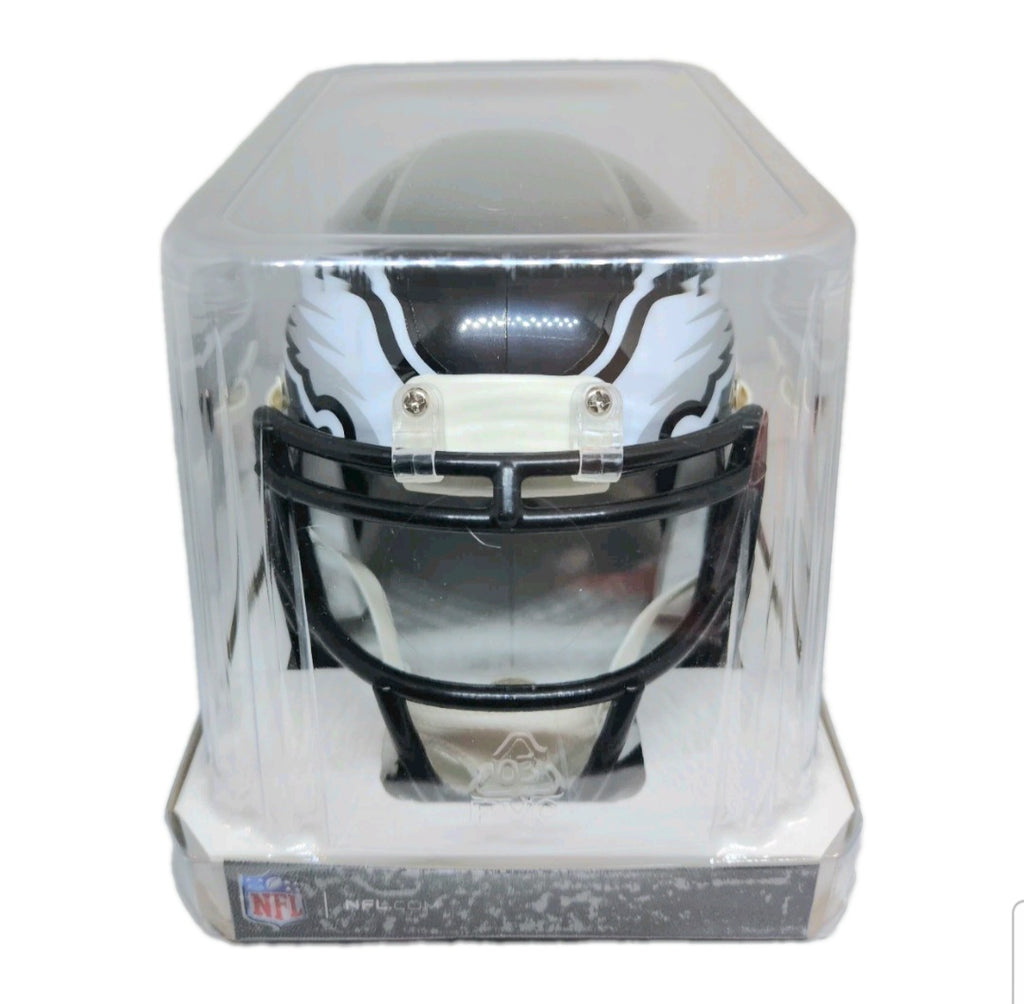 Michael Vick Philadelphia Eagles Autographed Black 2025 Riddell Speed Helmet - Beckett