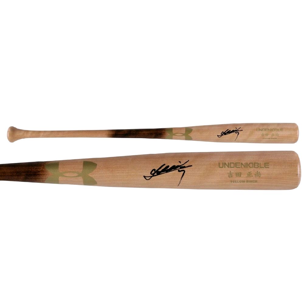 Masataka Yoshida Boston Red Sox Autographed Authentic Under Armour Game Model Bat (Fanatics Certified)