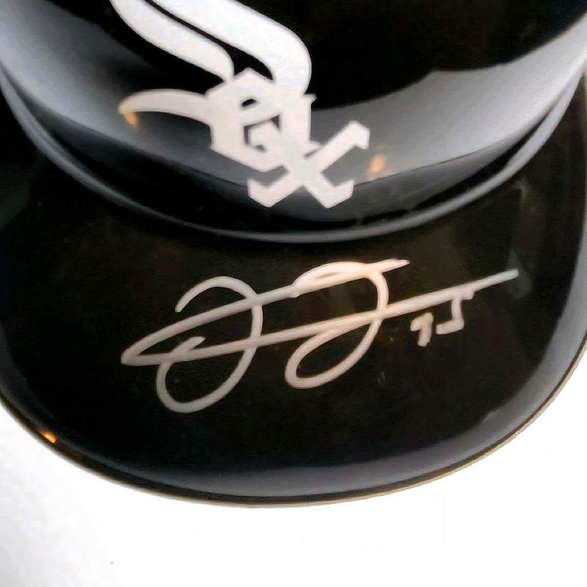 Frank Thomas Autographed Chicago White Sox Batting Helmet Replica (Schwarz Sports Authenticated)