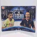 Pedri / Andres Iniesta Spain National Team (World Champions!) 2026 Panini FIFA World Cup "THE LEGEND" Short Print Booklet Card