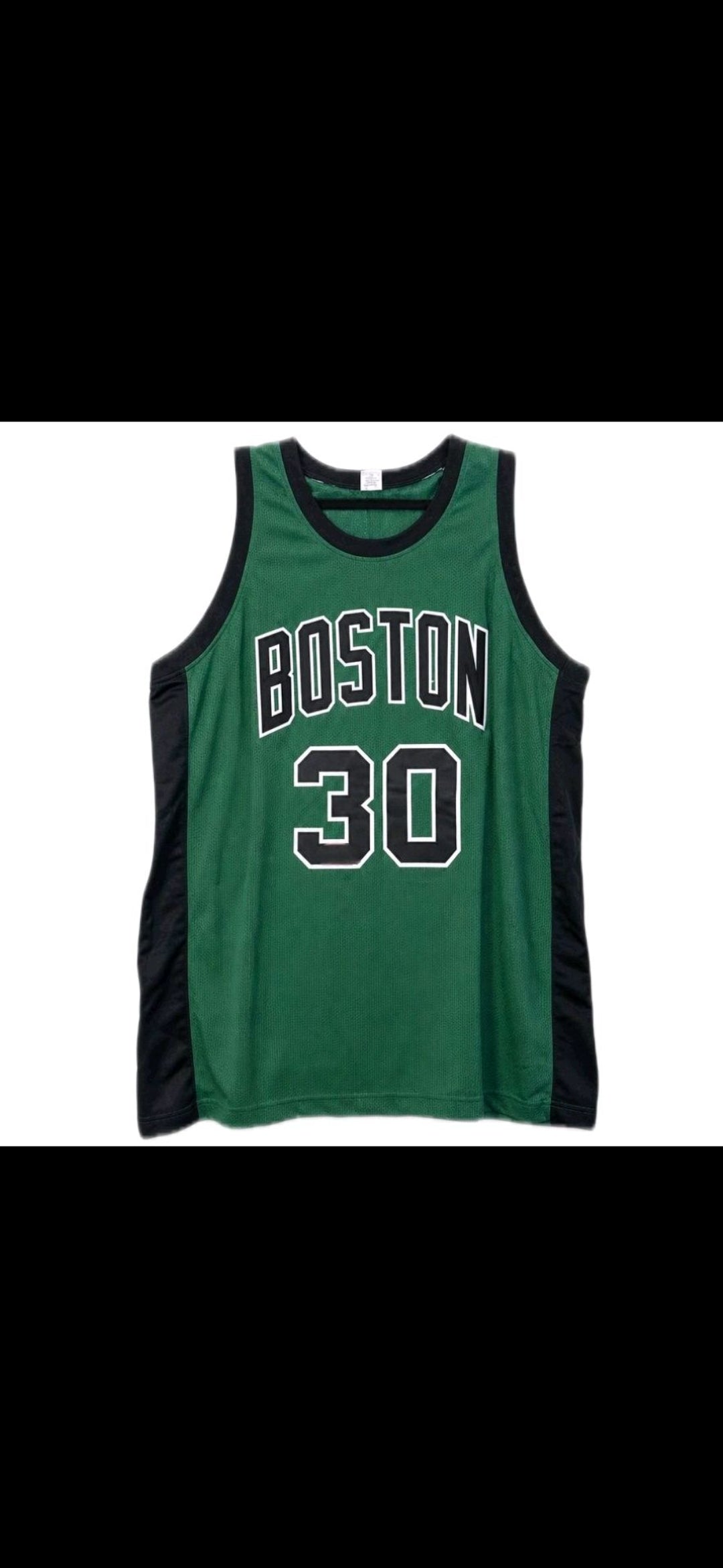 Sebastian Telfair Boston Celtics Fully Stitched Custom Green Autographed Jersey