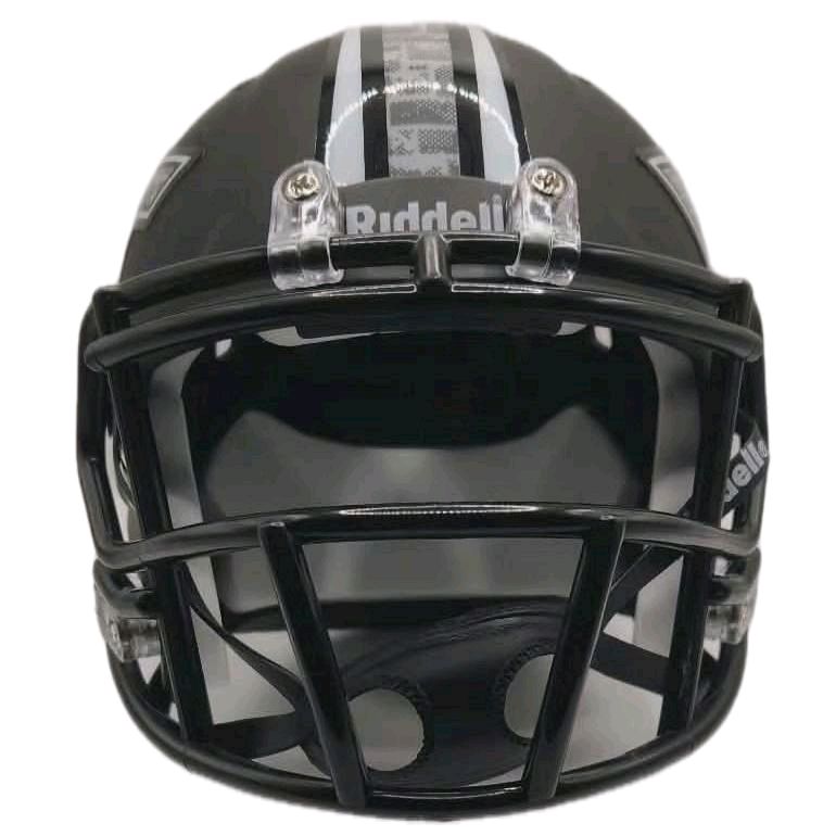 Michael Vick Autographed Virginia Tech Hokies Matte Black Authentic Riddell Mini Speed Helmet (Beckett Certified)