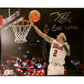 Terrence Brown Autographed & Inscribed "Go Utes" University of Utah Utes 8" X 10" Laminated Photo (Beckett Certified)