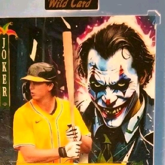 Nick Kurtz - 2025 Wild Cards " Green Joker  Parallel SP 1 of 1 Rookie Card