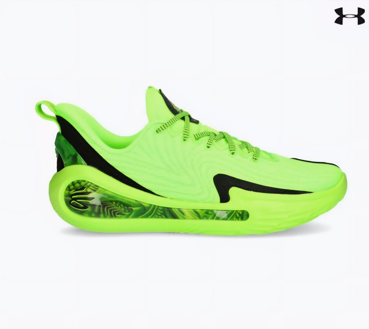 Curry Unisex Flow 12 Gs 'extraterrestrial' In Green Size US 7y