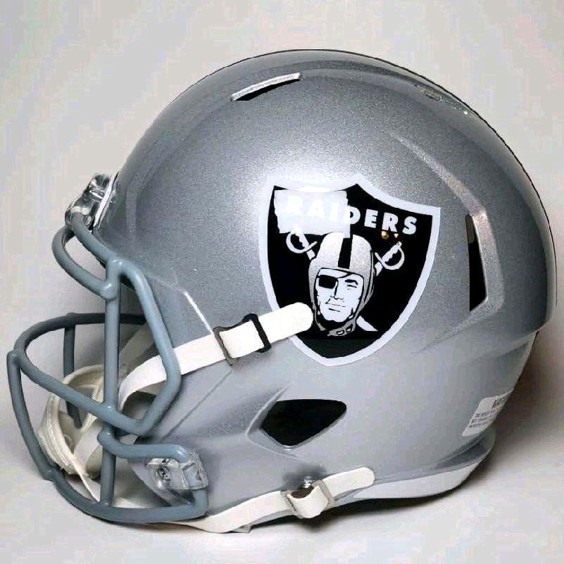 Geno Smith Autographed Las Vegas Raiders Full Size Riddell Speed Replica Helmet (Fanatics Certified)
