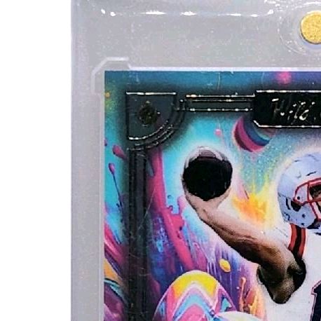 Drake Maye New England Patriots 1 of 1 - 2024 Wild Card "Card Draw 5 Pink Swirl Easter Eggs" New Rookie Card
