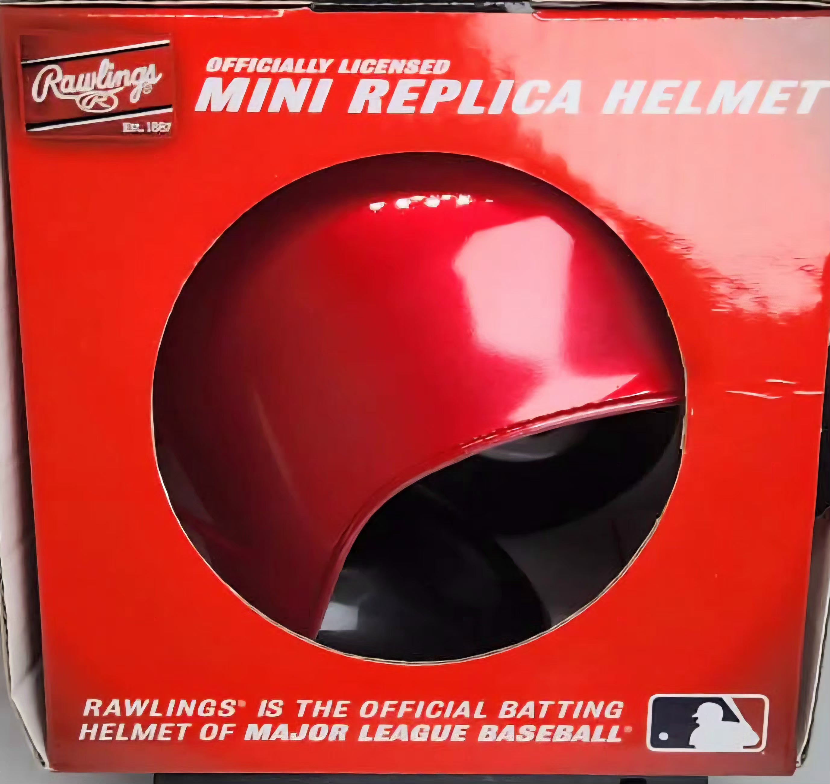 Carl Everett Boston Red Sox Autographed Mini Batting Rawlings Helmet (Leaf Authenticated)
