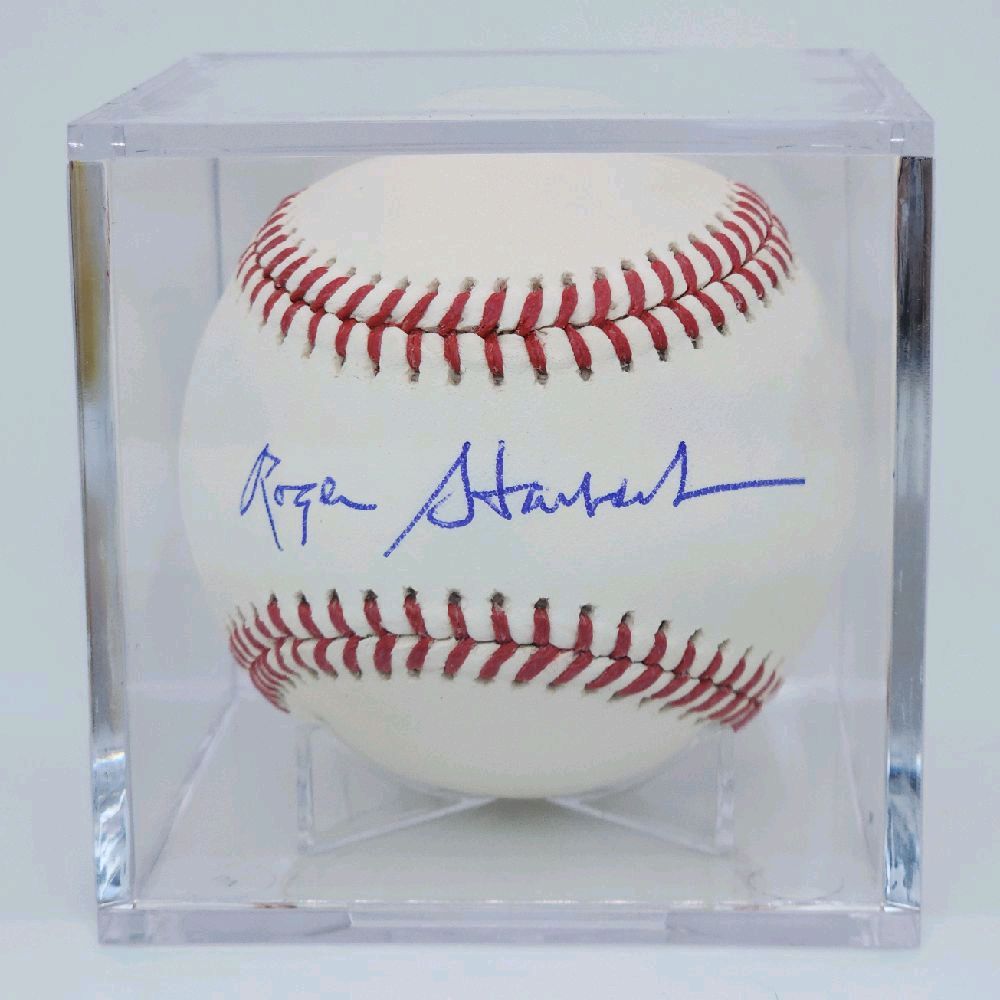 Roger Staubach Autographed Official MLB Authentic Baseball - (Beckett Authenticated)