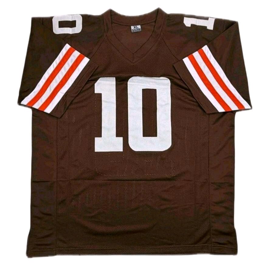 Quinshon Judkins Autographed Cleveland Browns Pro Style Fully Stitched Custom Jersey (JSA Certified)