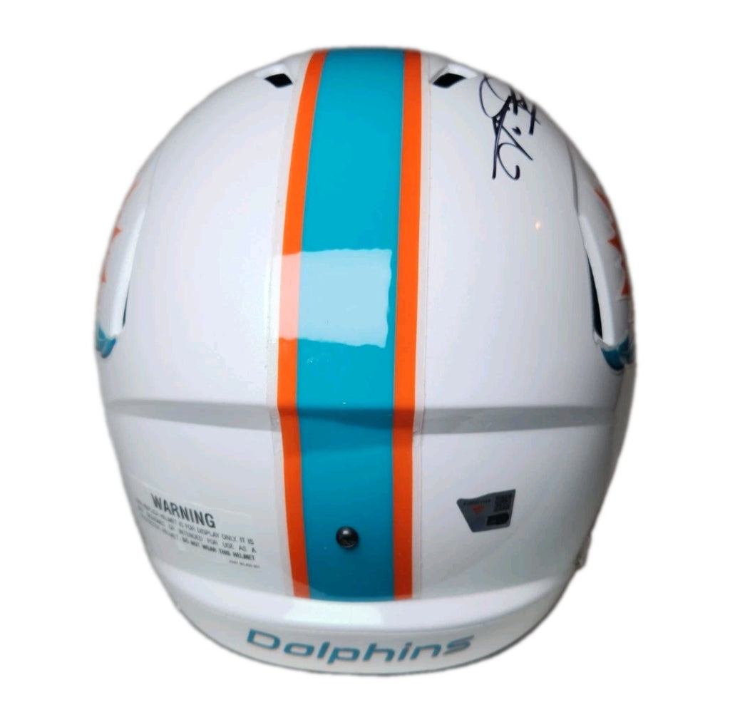 Tua Tagovailoa Miami Dolphins Autographed Riddell Full-Size Speed Replica Helmet - JSA