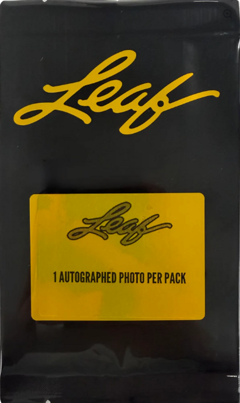 2025 Leaf 1 of 1 Autographed Polaroid Photo W/ Random Inscriptions