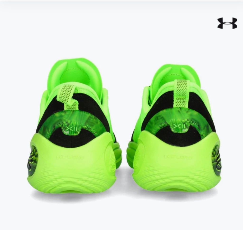 Curry Unisex Flow 12 Gs 'extraterrestrial' In Green Size US 7y