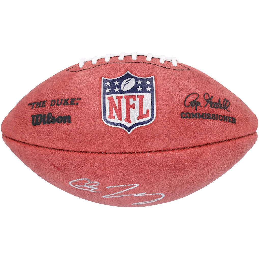 Chase Young New Orleans Saints Autographed Wilson Duke Full Color Football Fanatics Authenticated