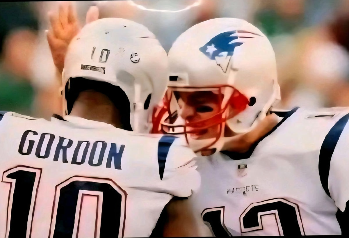 Josh Gordon Autographed New England Patriots 8"x 10" Pro Photo (Beckett Certified)