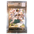 Cal Ripken Jr Baltimore Orioles Game-Worn Swatch "dated 9/9/2001," Retirement Season - 1996 Upper Deck Collector's Choice "Ripken Collection" #10 Mint Card, By Jersey Fusion