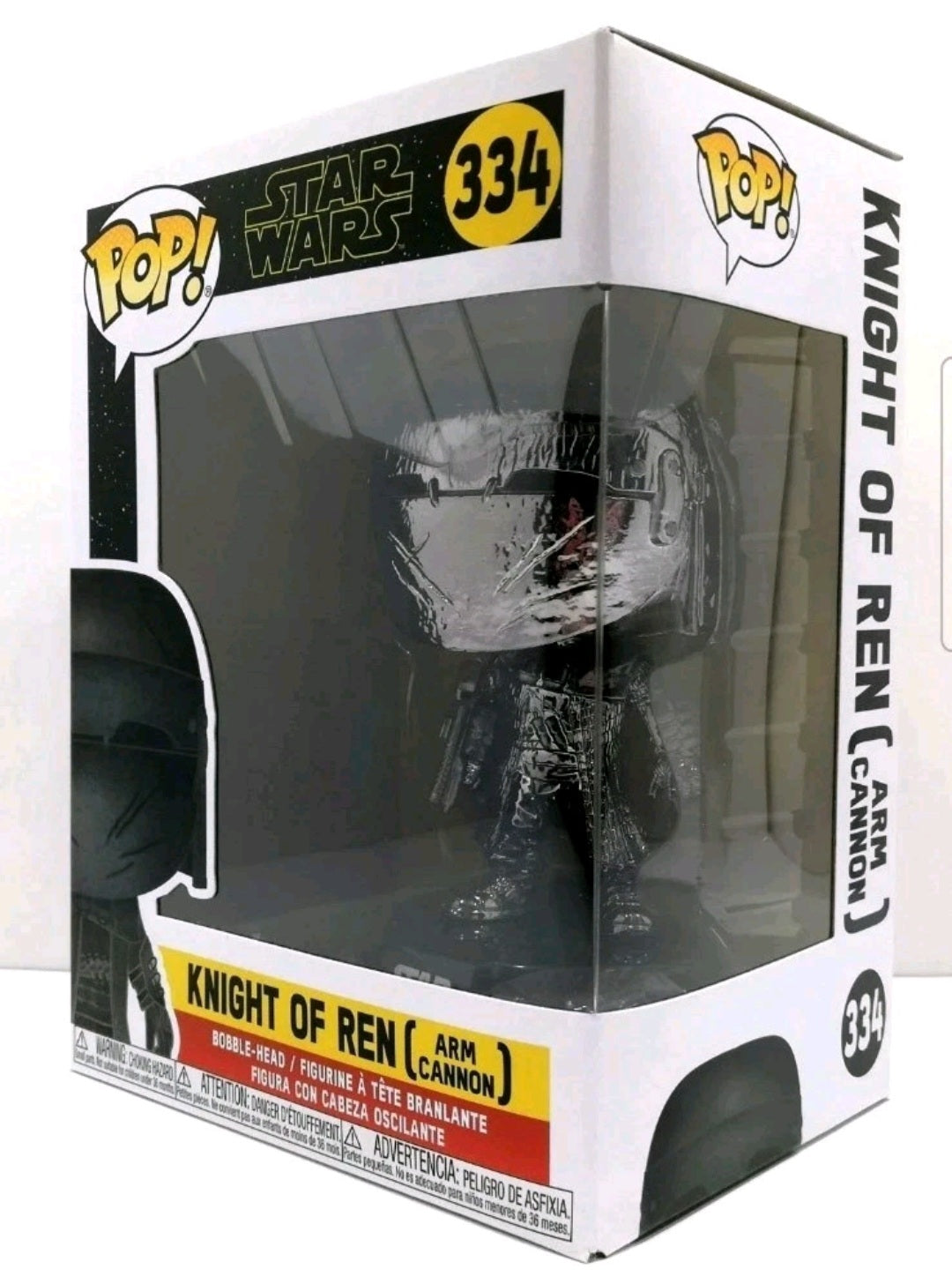 Funko POP Star Wars: Rise of Skywalker - Knight Of Ren -Cannon (Hematite Chrome)