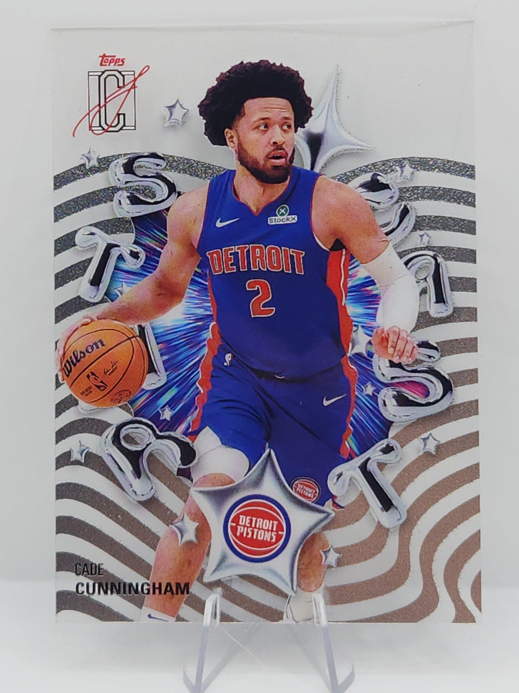 Cade Cunningham Detroit Pistons - 2025-26 Topps Signature Class Star Cast Card #SC-3 (Super Short Print)