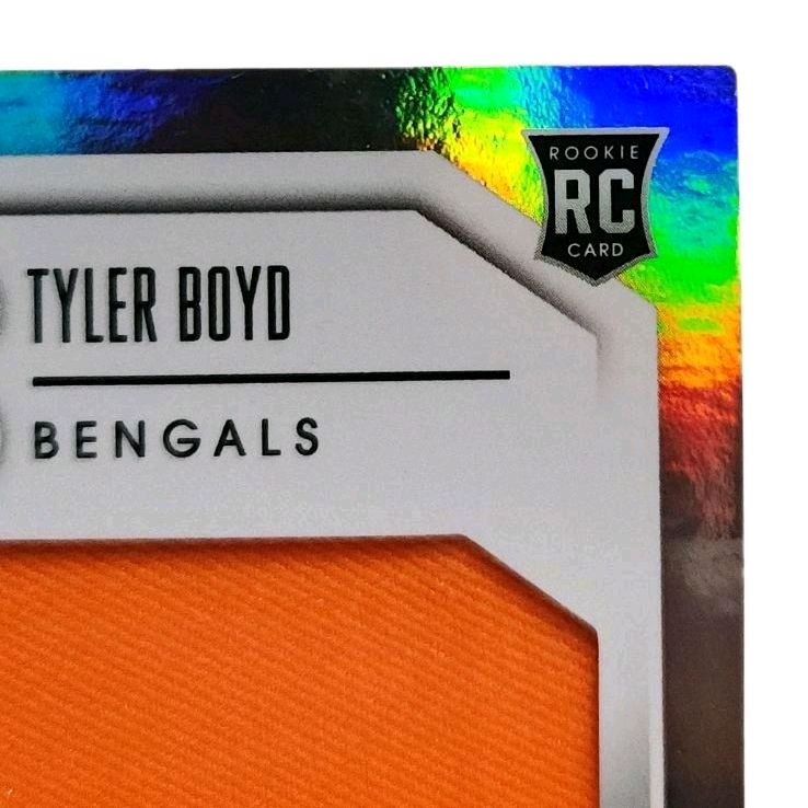 Tyler Boyd - Cincinnati Bengals 2016 Panini Gala "Coming Attractions" 48 of 49 Game-Worn Jersey Materials Rookie Card