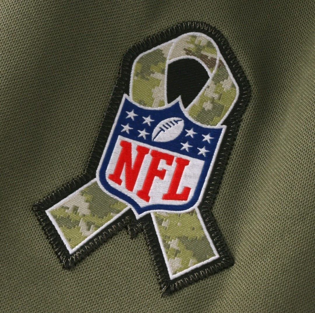 Brock Bowers Raiders Nike 2025 Salute to Service Limited Jersey - Olive XXL