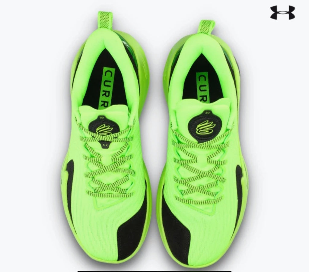 Curry Unisex Flow 12 Gs 'extraterrestrial' In Green Size US 7y