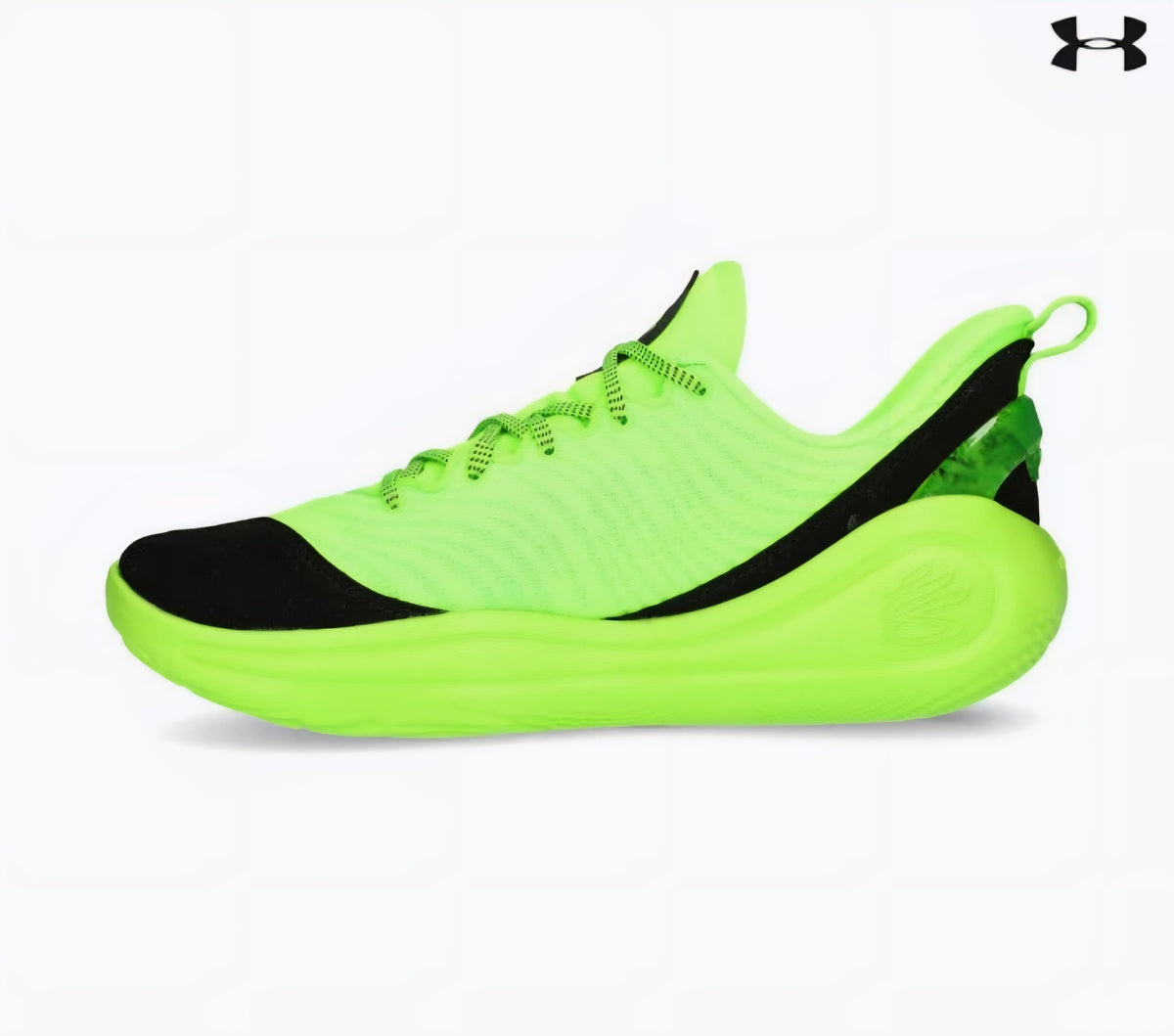 Curry Unisex Flow 12 Gs 'extraterrestrial' In Green Size US 7y