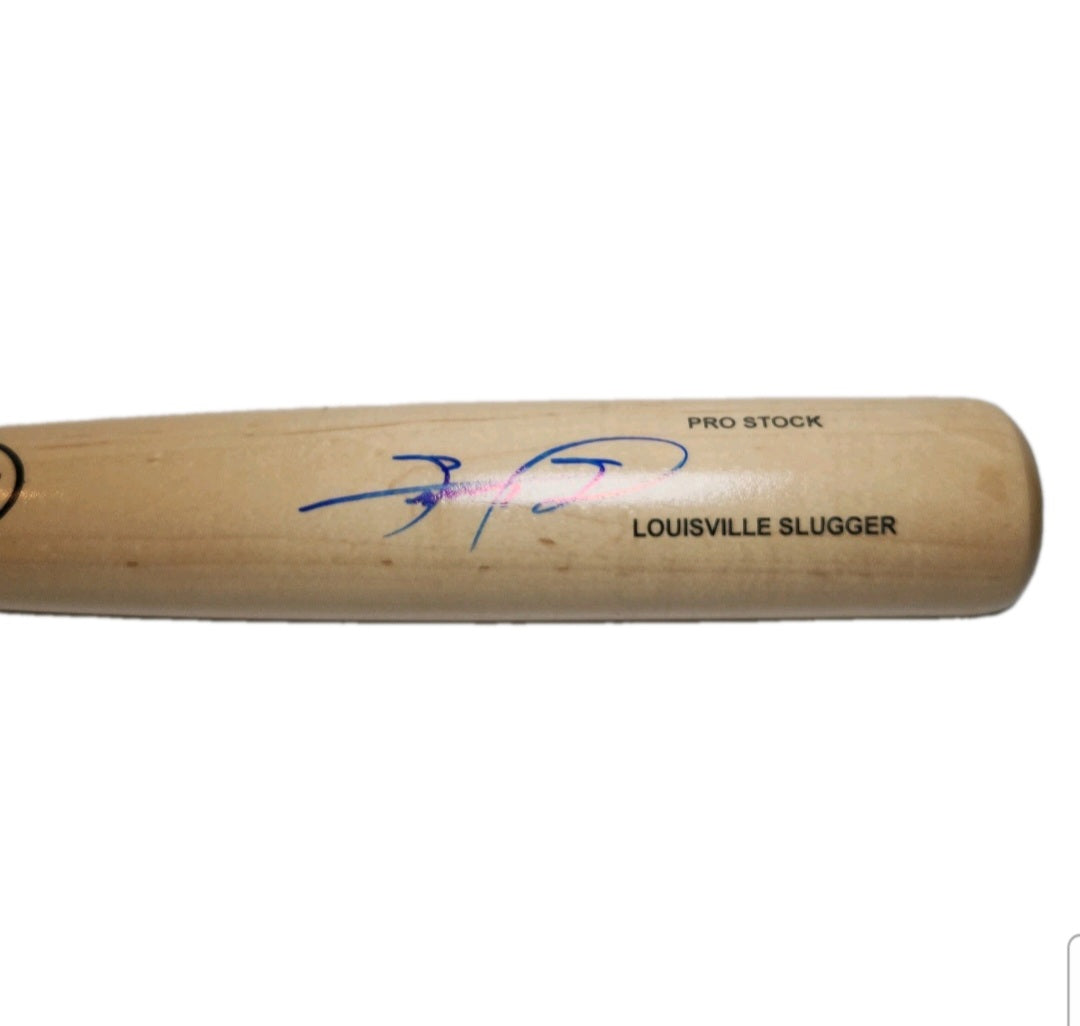 Sammy Sosa Chicago Cubs Autographed Louisville Slugger Baseball Bat - Beckett