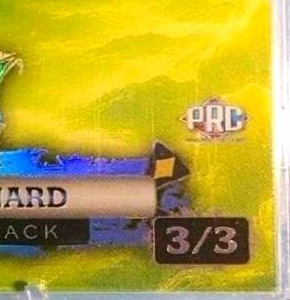 Riley Leonard Notre Dame - 2024 Wild Card "7 Card Studs Heart" 3 of 3 Green Prizm PRC Rookie Card