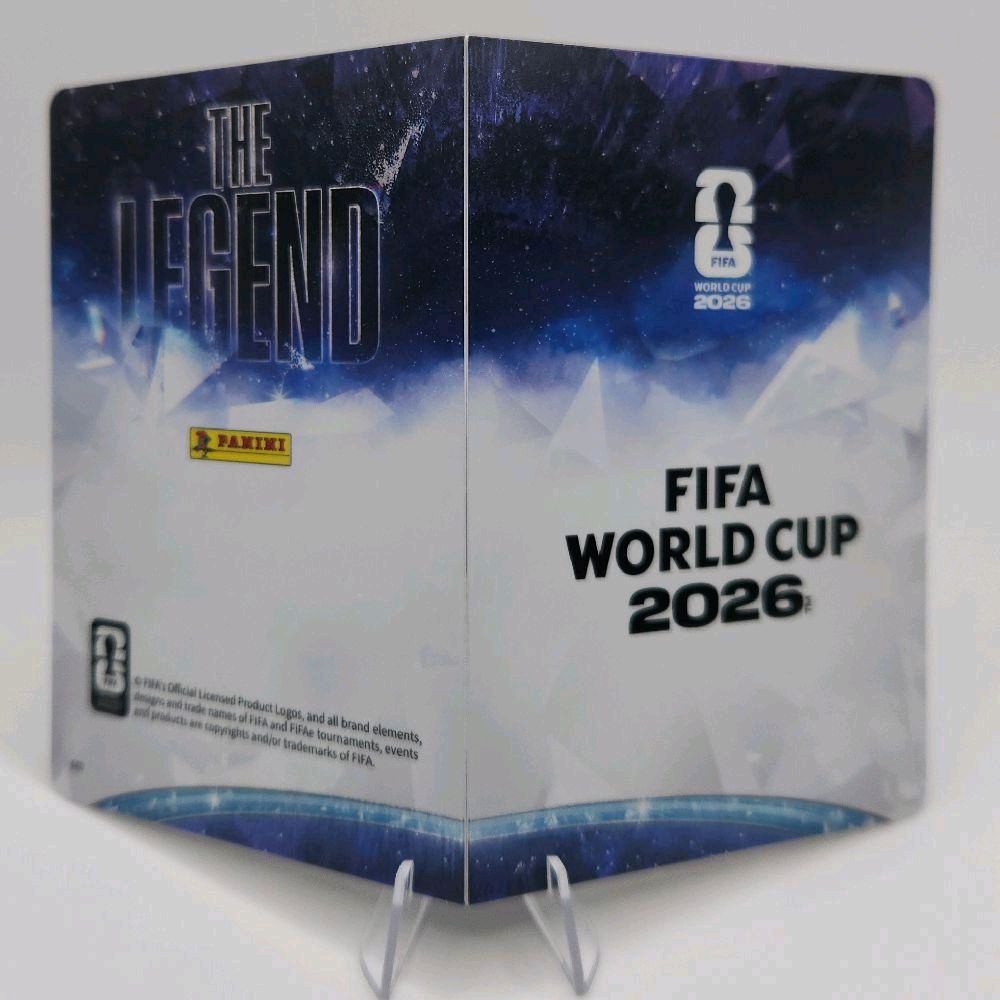 Pedri / Andres Iniesta Spain National Team (World Champions!) 2026 Panini FIFA World Cup "THE LEGEND" Short Print Booklet Card