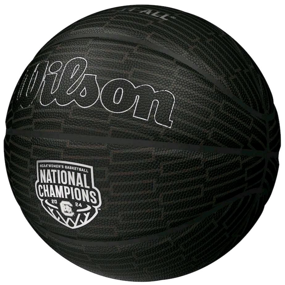 Wilson South Carolina Gamecocks 2024 NCAA Women's Basketball National Champions Ghost Bracket Basketball Championship Collectible Basketball Limited Edition
