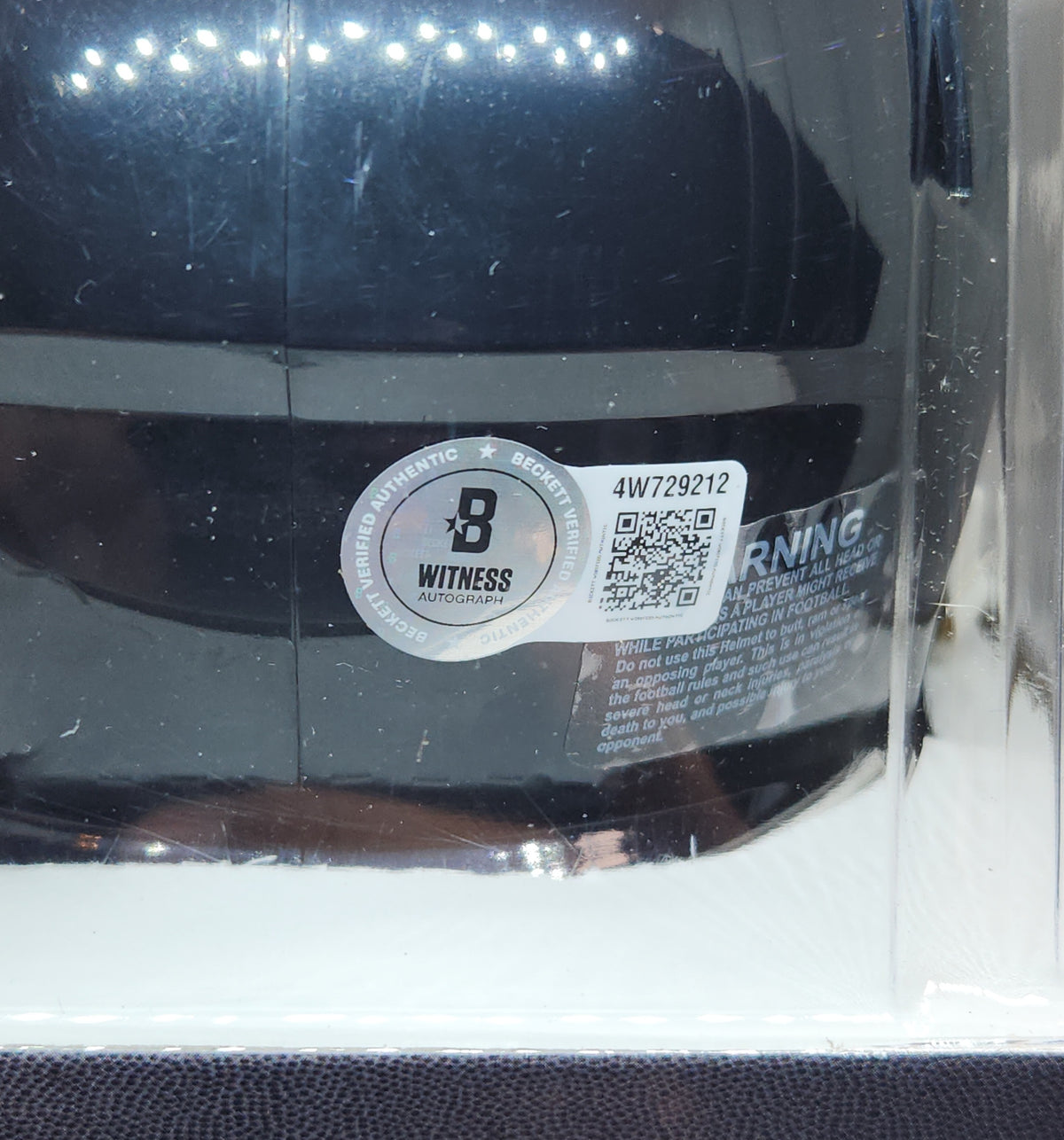 Michael Vick Philadelphia Eagles Autographed Black 2025 Riddell Speed Helmet - Beckett