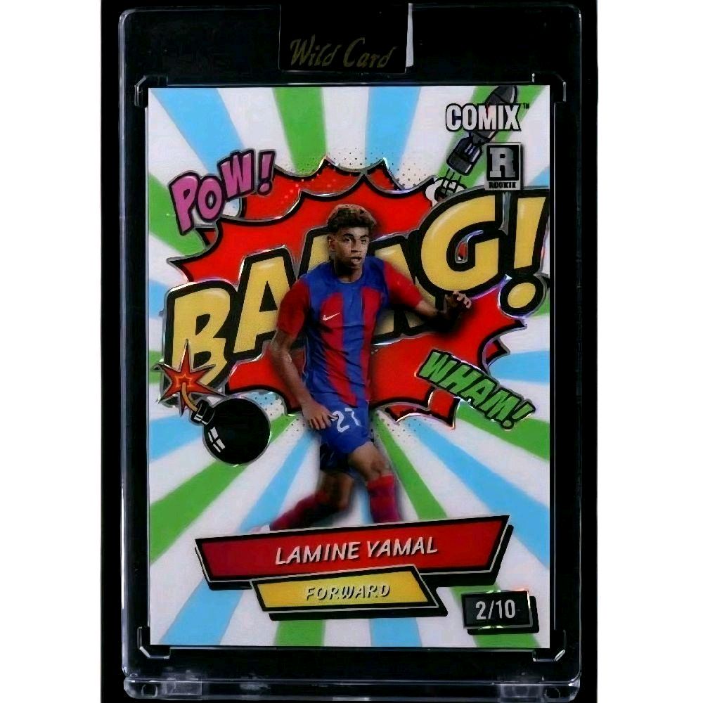 Lamine Yamal - FC Barcelona 2024 Wild Card Comix "POW! BAANG! WHAM!" 2 of 10 Rookie Card
