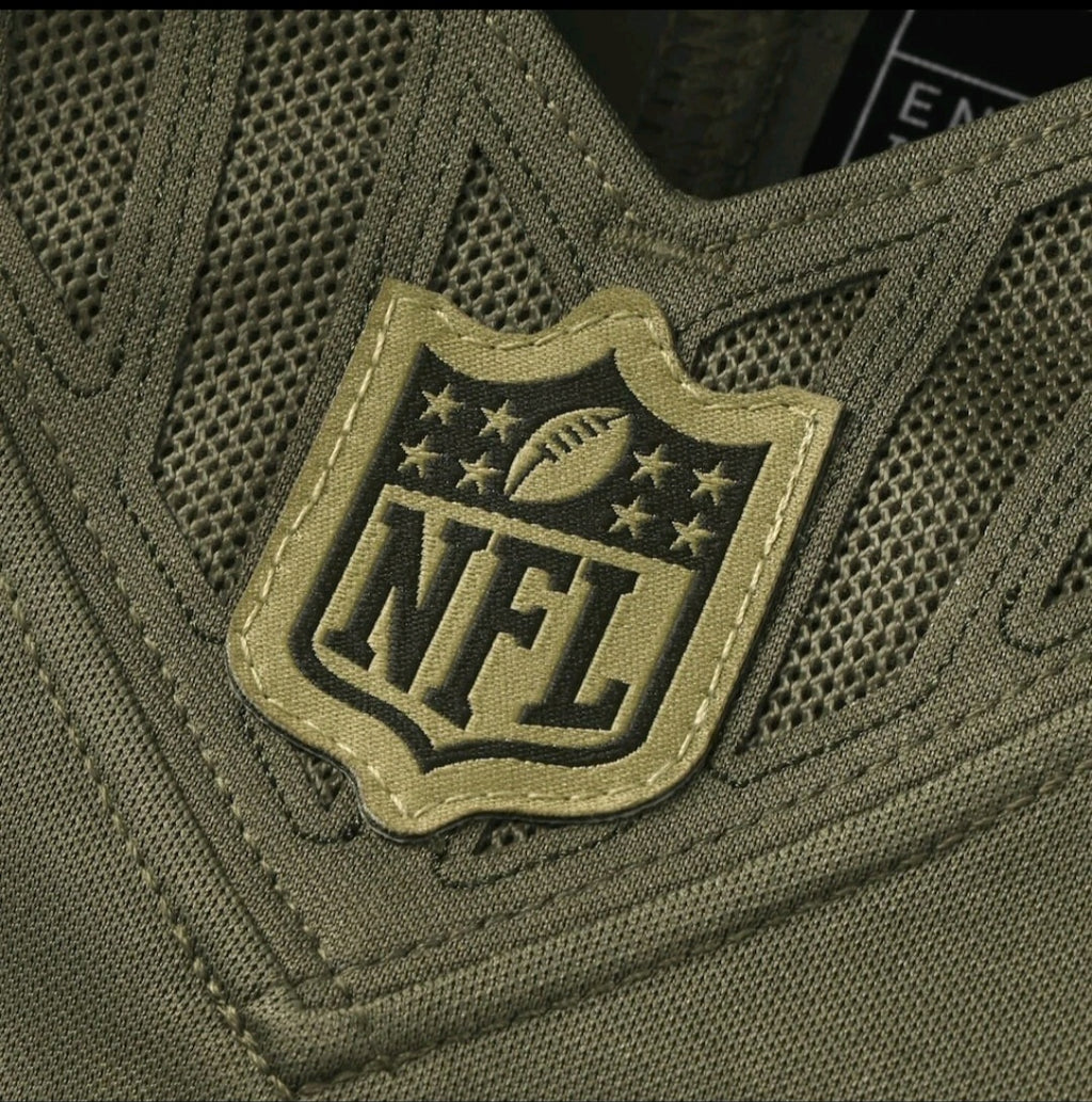 Brock Bowers Raiders Nike 2025 Salute to Service Limited Jersey - Olive XXL