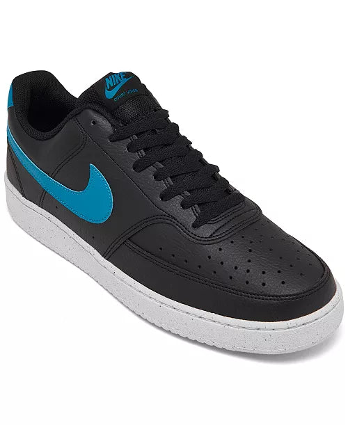 Nike Men's Court Vision Low Next Nature 'Black Laser Blue' DH2987-005 Size 11.5