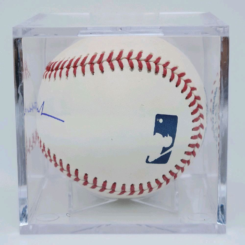 Roger Staubach Autographed Official MLB Authentic Baseball - (Beckett Authenticated)