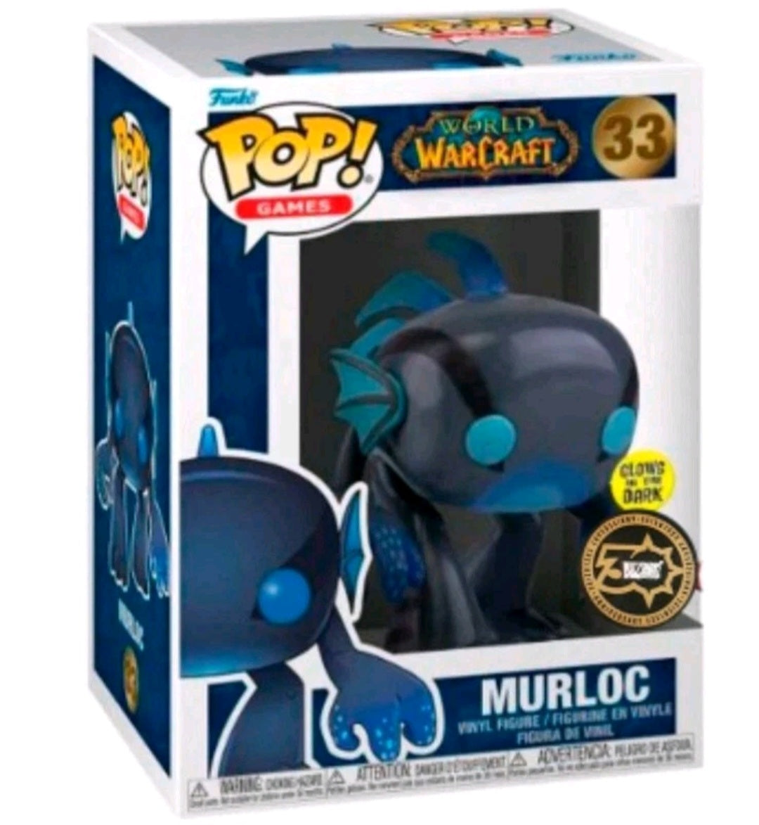 Funko Pop! Games: World Of WarCraft Murloc (Glow In The Dark 30th Anniversary 33