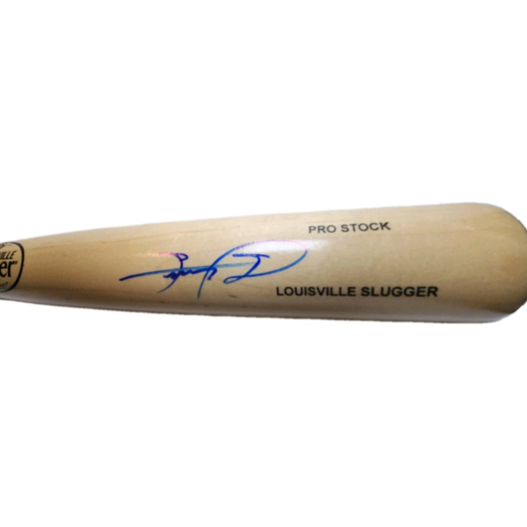 Sammy Sosa Chicago Cubs Autographed Louisville Slugger Baseball Bat - Beckett