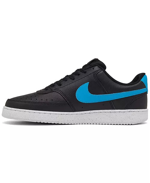 Nike Men's Court Vision Low Next Nature 'Black Laser Blue' DH2987-005 Size 11.5