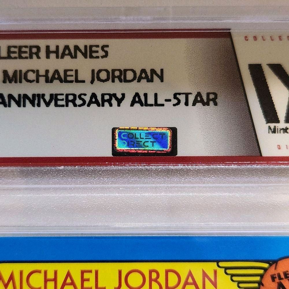 Michael Jordan (Rare Find!)- 2018-19 Fleer Hanes Michael Jordan 30th Anniversary #HA-1 All-Star Foil E1 Card