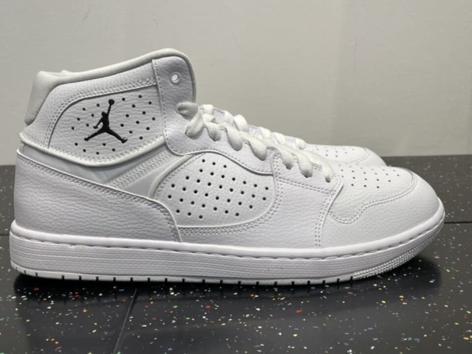 Men's Nike Jordan Access White Basketball Tennis Shoes